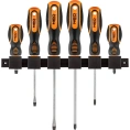 Набор отверток NEO Tools 6 шт SL/PH двухкомп рукоятка 04-193