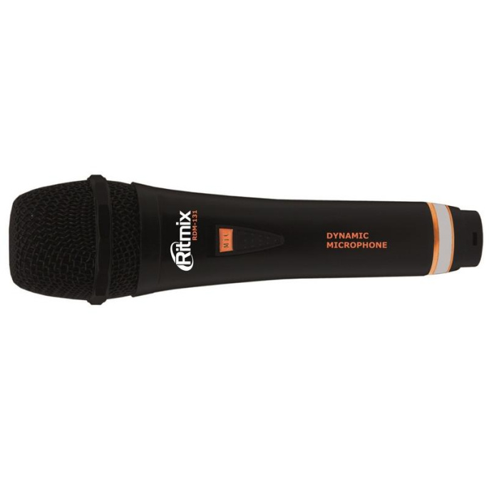 RITMIX RDM-131 Black {-70 дБ +/- 3 дБ, подключение: 3 pin XLR - jack 6.3 мм}