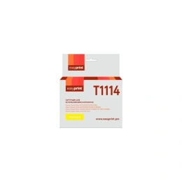 Картридж EasyPrint (C13T0814/T1114/T0814) для Epson Stylus Photo R390, RX690, желтый, с чипом IE-T1114