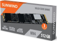 Накопитель SSD SunWind PCIe 4.0 x4 512GB SWSSD512GN4 NV4 M.2 2280