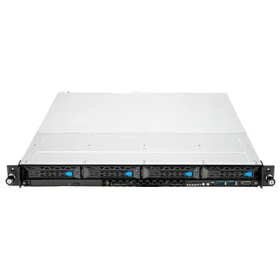 Серверная платформа ASUS RS300-E11-PS4 Rack 1U,1xSocket LGA 1200,4xUDIMM(3200/2933/2666),4xLFF SATA/SAS(upto2xNVMe),2x1GbE,1x350W,ASMB10-iKVM