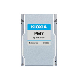 Серверный твердотельный накопитель KIOXIA SSD PM7-V, 1600GB, 2.5" 15mm, SAS 24G, TLC, R/W 4200/3400 MB/s, IOPs 720K/320K, TBW 8760, DWPD 3 12 мес. (KPM71VUG1T60)