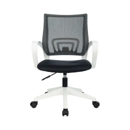 Кресло Easy Chair vb_echair-396w lt сетка/ткань черный пластик белый 1776392