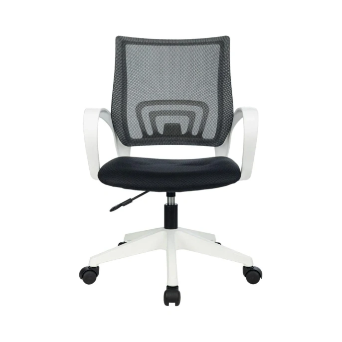 Кресло Easy Chair vb_echair-396w lt сетка/ткань черный пластик белый 1776392