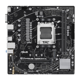 Материнская плата Asus PRIME A620M-K {SocketAM5, AMD A620, 2xDDR5, mATX AC`97 8ch 7.1 GbLAN RAID+VGA+HDMI} 90MB1F40-M0EAY0