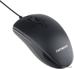 Гарнизон Мышь GM-220, USB, чип- Х, черный,1000 DPI, 2кн.+колесо-кнопка