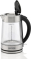 Чайник электрический Gorenje K17GDWII 1.7л. 2200Вт черный корпус: стекло/металл/пластик