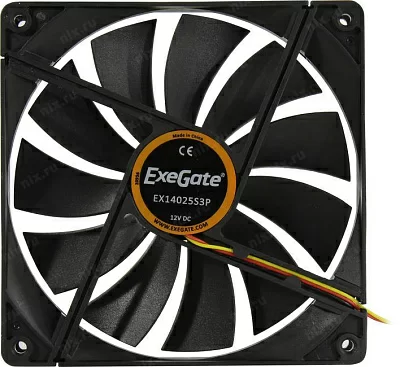Вентилятор ExeGate EX283396RUS EX14025S3P (3пин 140x140x25мм)