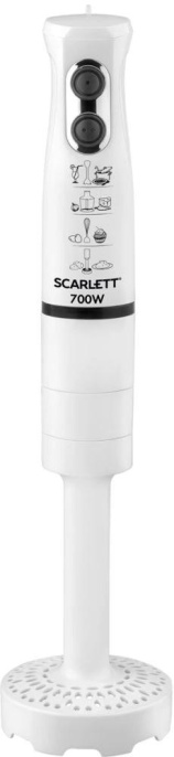 Блендер SCARLETT SC-HB42M33,  погружной,  белый