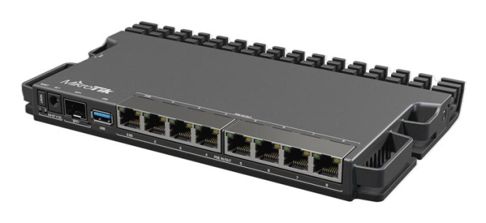 Маршрутизатор MIKROTIK RB5009UPr+S+IN, 7 LAN, 1xSFP+, черный