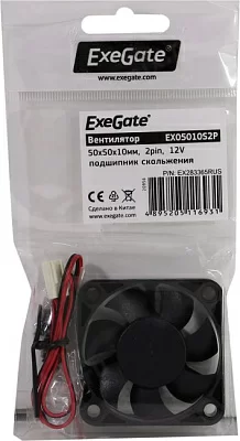 Вентилятор ExeGate EX283365RUS EX05010S2P (2пин 50x50x10мм)