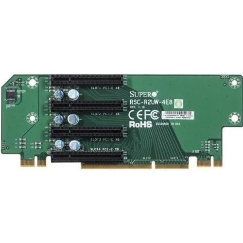 Адаптер SuperMicro Платы расширения RSC-R2UW-4E8