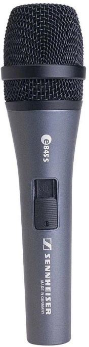 Микрофон проводной Sennheiser E 845-S черный