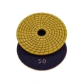 Круг шлифовальный алмазный гибкий черепашка 100 мм, p50, LUX, для мокрой полировки TORGWIN T187630