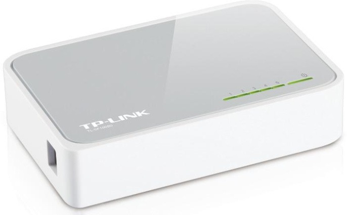 Коммутатор TP-LINK TL-SF1005D, неуправляемый