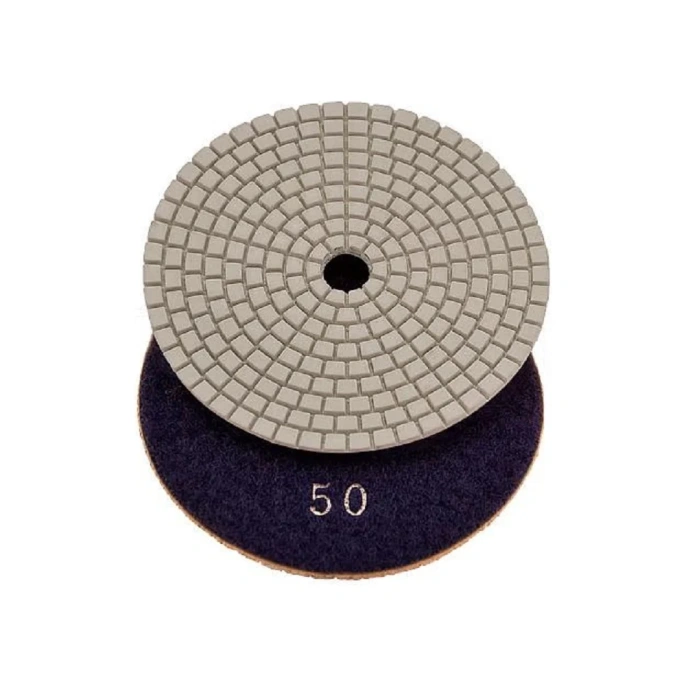 Круг шлифовальный алмазный гибкий черепашка 100 мм, p50, для универс. полировки TORGWIN T242879