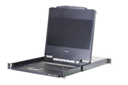 KVM консоль ATEN CL5716MW-ATA-RG 16-Port PS/2-USB VGA Single Rail 17.3" 1920 x 1080 @ 60 Hz LCD KVM Switch