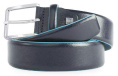 Ремень мужской Piquadro Blue Square, кожа натуральная, синий [cu5258b2/blu2]