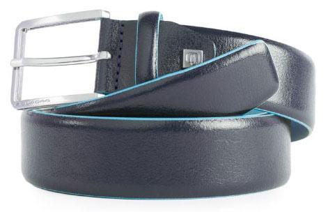 Ремень мужской Piquadro Blue Square, кожа натуральная, синий [cu5258b2/blu2]