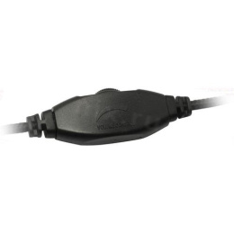 Гарнитура проводная DEFENDER Tune (Мотив) 160 черный (2хJack 3.5mm, кабель 1.8м) (63164)