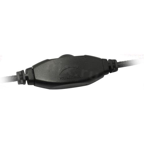 Гарнитура проводная DEFENDER Tune (Мотив) 160 черный (2хJack 3.5mm, кабель 1.8м) (63164)