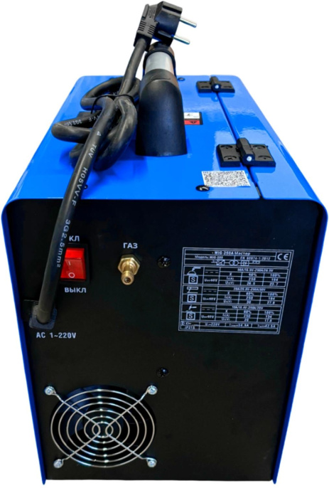 Сварочный полуавтомат Turbosky MIG-250А Мастер MIG-MAG/ММА/TIG 5.9кВт