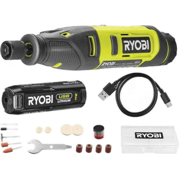 Гравировальная машина Ryobi RRT4-120GA15 4 В 5133005634