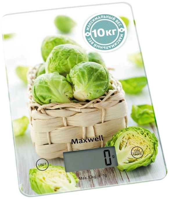Весы кухонные Maxwell Nature MW-1452,  рисунок