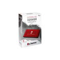 1ТБ Внешний диск SSD Kingston XS1000 SXS1000R/1000GA, USB 3.2 Gen 2, запись - 1000МБ/с, чтение - 1050МБ/с, красный