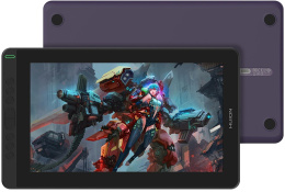 Графический монитор Huion Kamvas 13 Purple перо PW517/5080LPI/266 PPS/8 клавишей/8192 уровней нажатия/раб. пов. 293,76х165,24мм/USB-C