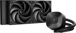 Система водяного охлаждения DeepCool LE240 V2 Zero,  4-pin,  ARGB,  120мм,  черный,  retail [r-le240zero-bklnmd-g-1]