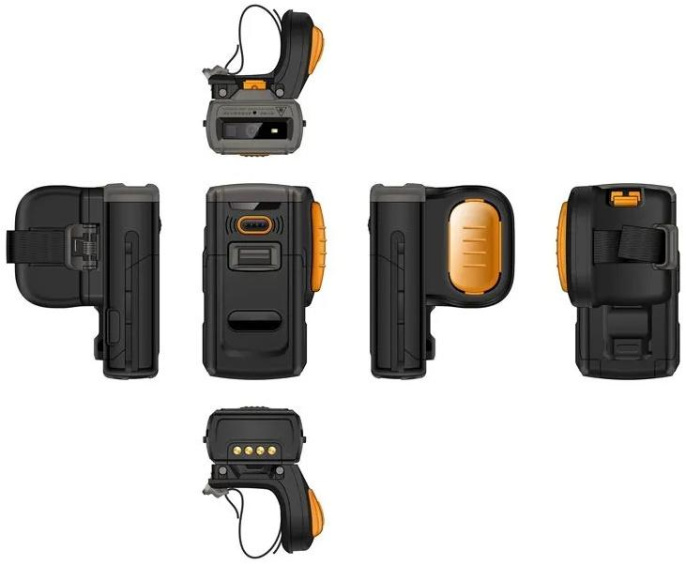 Сканер штрих-кода Urovo SR5600 сканер-кольцо 1D/2D черный SR5600-SU2