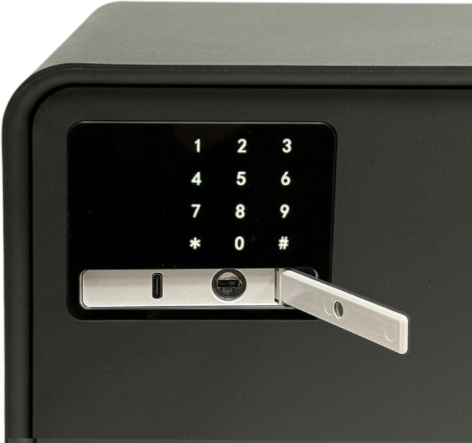 Сейф мебельный LockSworth VS4524-BK взломостойкий встраиваемый 440x350x340мм электронный/ключевой