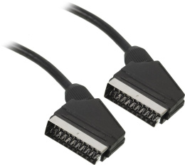 Кабель соединительный аудио-видео Buro SCART (m) -  SCART (m),  1м, черный [bsc001-b-1]