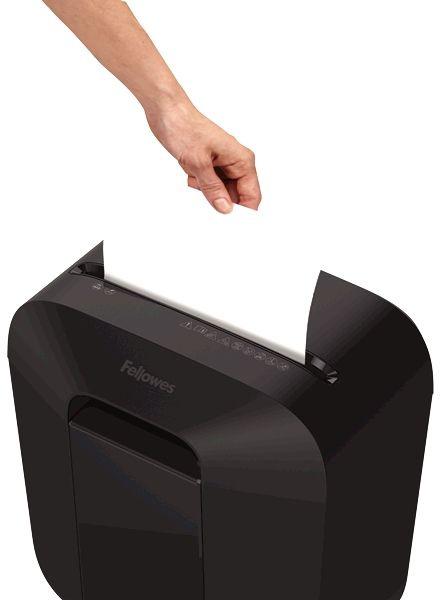 Уничтожитель бумаг Fellowes PowerShred LX25, P-4, 4х37 мм, 6 лист. одновременно, 11.5л [fs-41705]