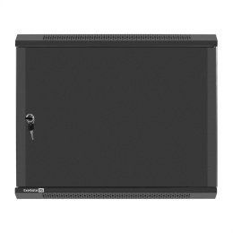 Шкаф телекоммуникационный 19" настенный 9U ExeGate EC-WM-9U.450.M.BLACK 19”, 9U, 600x450x500mm ШхГхВ , передняя дверь металл, съемные боковые панели, пыле- и влагозащита IP23, черный RAL 9004 EX298619RUS