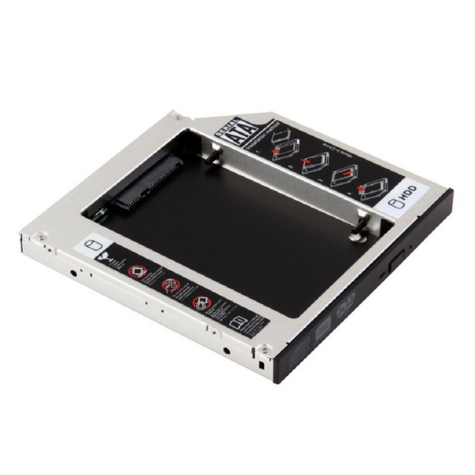 ORIENT Адаптер UHD-2SC9, для 2.5” SATA HDD для установки в SATA отсек оптического привода ноутбука 9.5 мм 30262