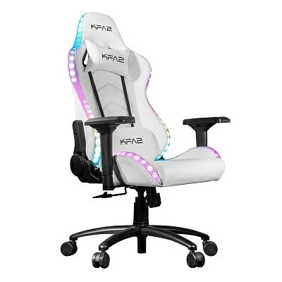 Игровое кресло KFA2 Gaming Chair 01 RGB SE White With RGB remote control RK02P4DWY2