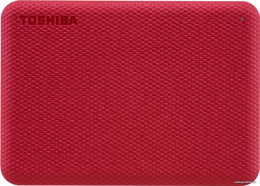 Жесткий диск Toshiba USB3.0 1TB HDTCA10ER3AA Canvio Advance 2.5" красный