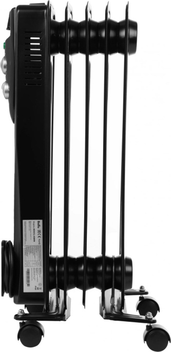 Радиатор масляный Ballu Classic BOH/CL-05BRN 1000Вт черный