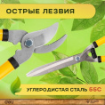 Набор сучкорез, кусторез, секатор Deli DL580003 длина 67/52/20 см, макс. диаметр реза 30/6/15 мм, сталь 55С