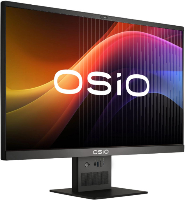 Моноблок Osio BaseLine B240i-001b 23.8" Full HD i3 1115G4 3 8Gb SSD256Gb UHDG без ОС GbitEth WiFi BT 84W Cam черный 1920x1080 RUS