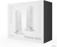 Радиомост Mikrotik wAP 60G AP KIT RBwAPG-60adkit, 1xRJ45, 2 шт. в комплекте, белый [rbwapg-60adkit]