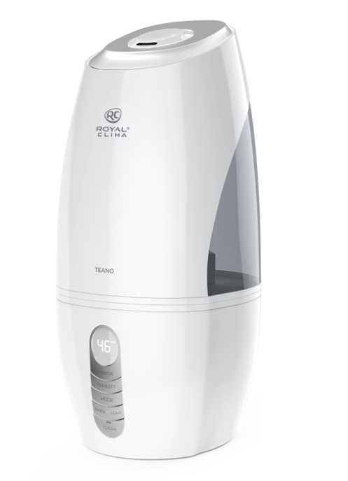 Увлажнитель воздуха ультразвуковой Royal Clima RUH-T300/5.7E-WT,  5.7л,  белый