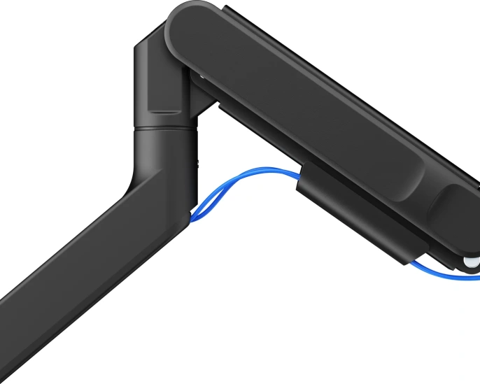 Кронштейн для монитора ErgoSmart Super Heavy-Duty U черный, 1 монитор, 24-57", настольный, регулировка высоты/поворота, USB-хаб, VESA75/100/200