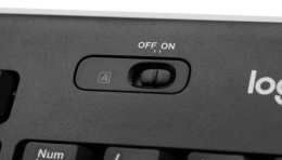 Клавиатура Logitech Wireless Keyboard K270, Black, CN, Rus/Eng [920-003757] нет русской раскладки