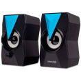 Колонки MICROLAB B22 черный {6 Вт RMS, Распределение мощности 3 Вт x2, Гармонические искажения: 0,5% 1 Вт 1 кГц , Частотная характеристика: 120 Гц - 20 кГц, Соотношение сигнал/шум: 65 дБ}