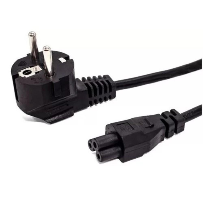 Кабель питания Filum FL-PC10-EU-C5-1M CEE 7/7- С5, 3х0.75мм?, 220В, 10A, чёрный, 1 м.[FL-PC10-EU-C5-1M]