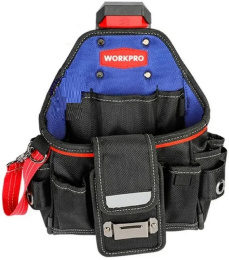 Сумка для инструментов WorkPro WP281073 материал: полиэстер 1800D, различные карманы для инструментов, прочный, удобный в переноске
