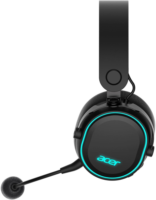 Гарнитура Acer OHR303,  для компьютера/мобильных устройств, мониторные,  Bluetooth/радио/3,5 мм, черный [zl.hdsee.009]